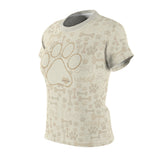 Paw Logo || Women's AOP Cut & Sew Tee