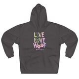 Live, Love, Woof || Unisex Pullover Hoodie