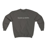 Bark-A-Bout Logo Outline (Front)___BAB Oval Outline (Back)  ||  Unisex Heavy Blend™ Crewneck Sweatshirt