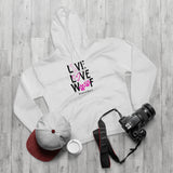 Live, Love, Woof  ||  Unisex Pullover Hoodie