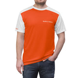 Orange Sport Shirt  ||  Unisex AOP Cut & Sew Tee