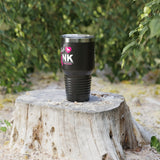 Bark Pink, Pit Bull and Breast Cancer Awareness || Ringneck Tumbler