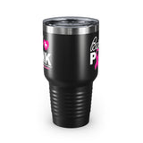 Bark Pink, Pit Bull and Breast Cancer Awareness || Ringneck Tumbler