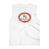 I Love Dog Kisses (Front)__BAB Oval (Back)  || Men's Ultra Cotton Sleeveless Tank