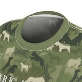 Camo Dog Print  ||  Women's Cut & Sew