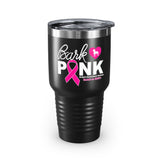 Bark Pink, Pit Bull and Breast Cancer Awareness || Ringneck Tumbler