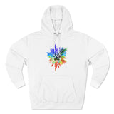 Paw Print Explosion || Unisex Premium Pullover Hoodie