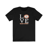 LOVE Bark-A-Bout  ||  Bella + Canvas 3001 Unisex Jersey Short Sleeve Tee