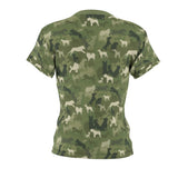 Camo Dog Print  ||  Women's Cut & Sew