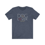 Dog Lover: Beige Dog || Bella + Canvas 3001 Unisex Jersey Short Sleeve Tee