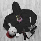 Live, Love, Woof || Unisex Pullover Hoodie